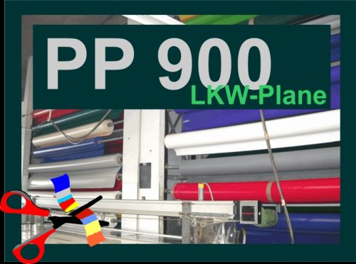 PP910 Meterware PVC Plane LKW